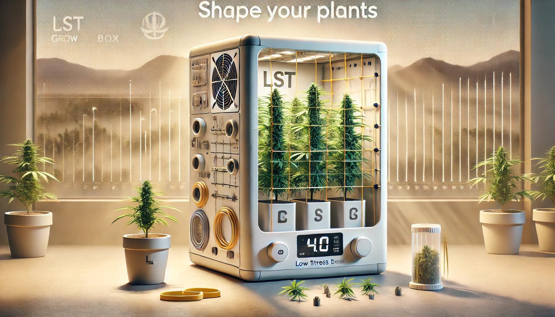 LST in der Cannabis Growbox: Forme deine Pflanzen