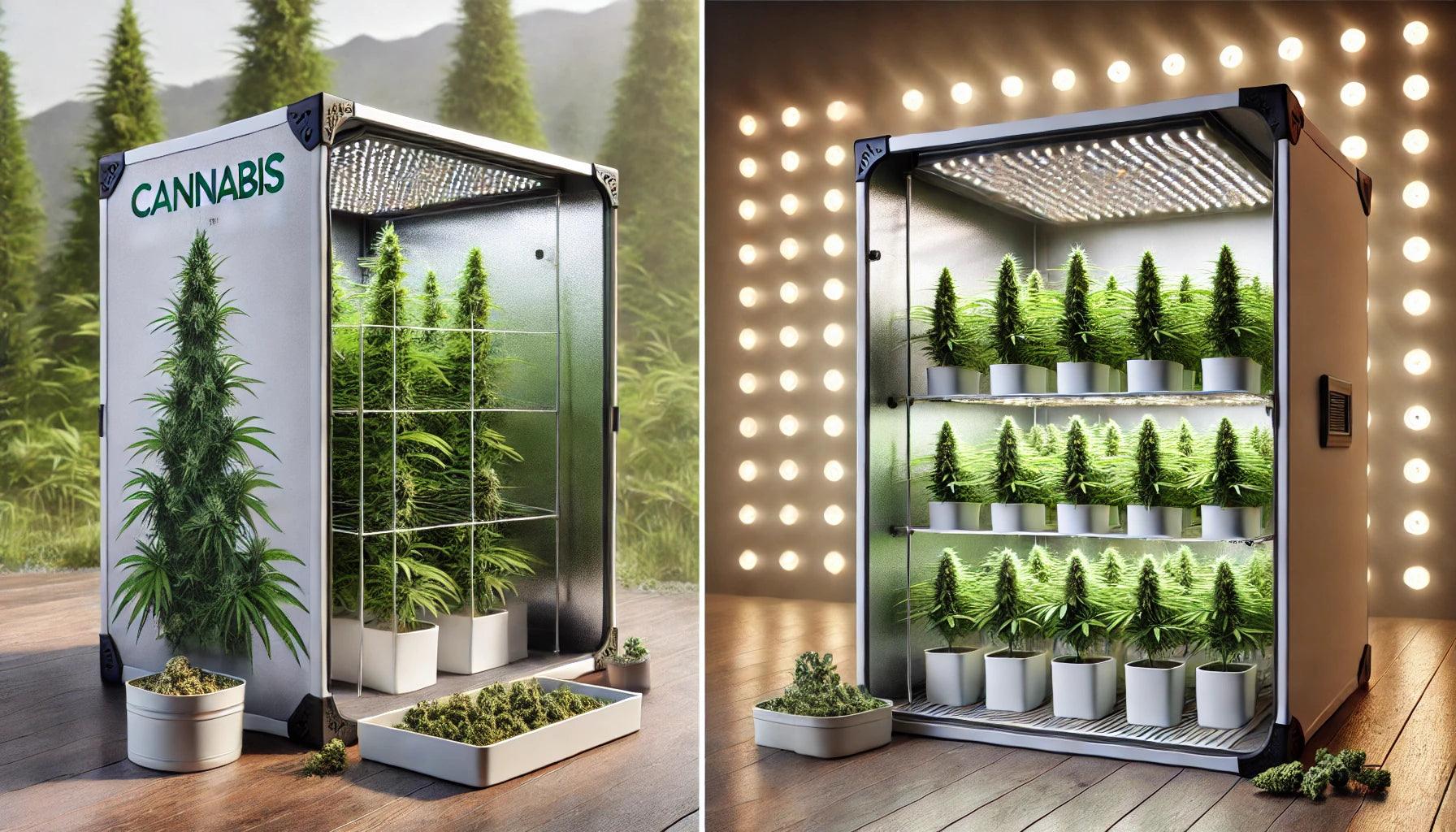 SCROG in der Cannabis Growbox maximiert Erträge