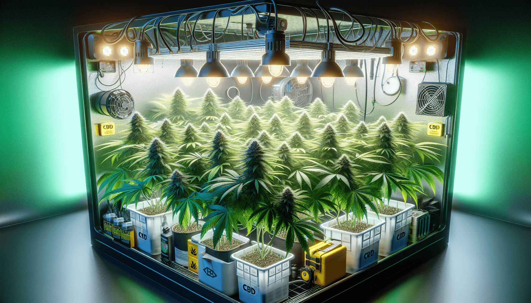 CBD-Cannabis in der Growbox: Medizinischer Anbau