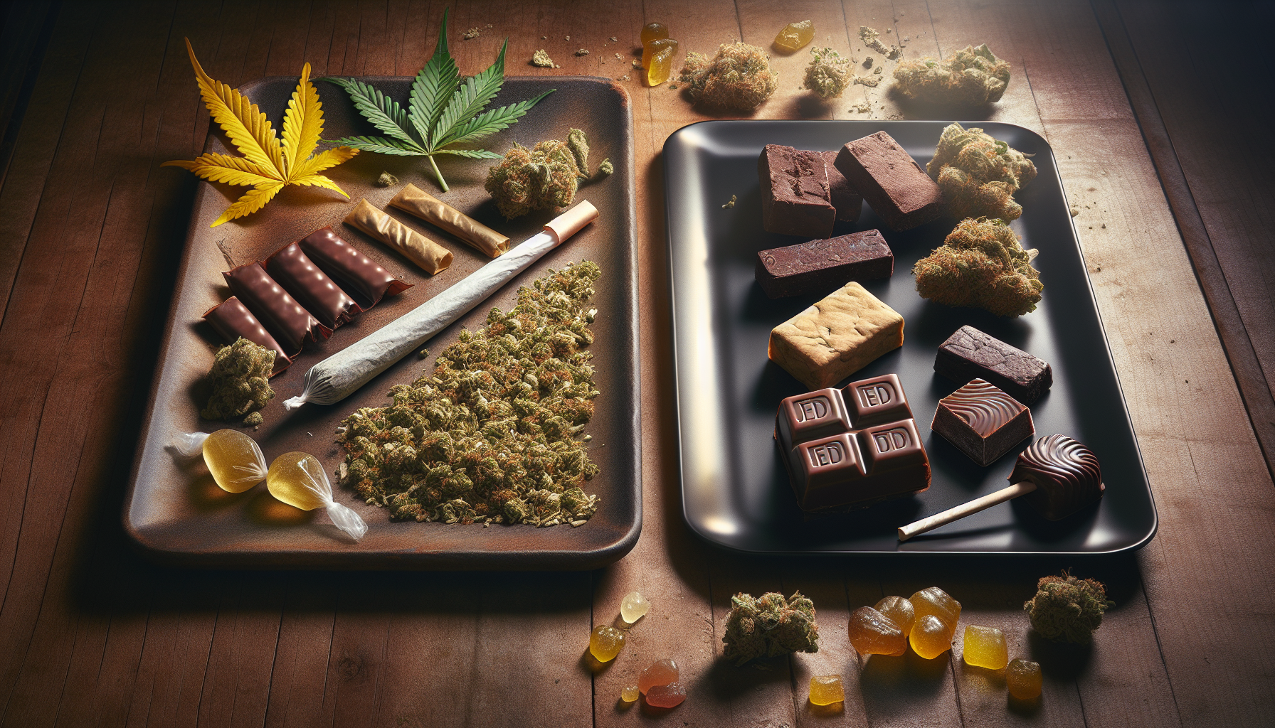 Joint vs Edibles: Wirkungsvergleich