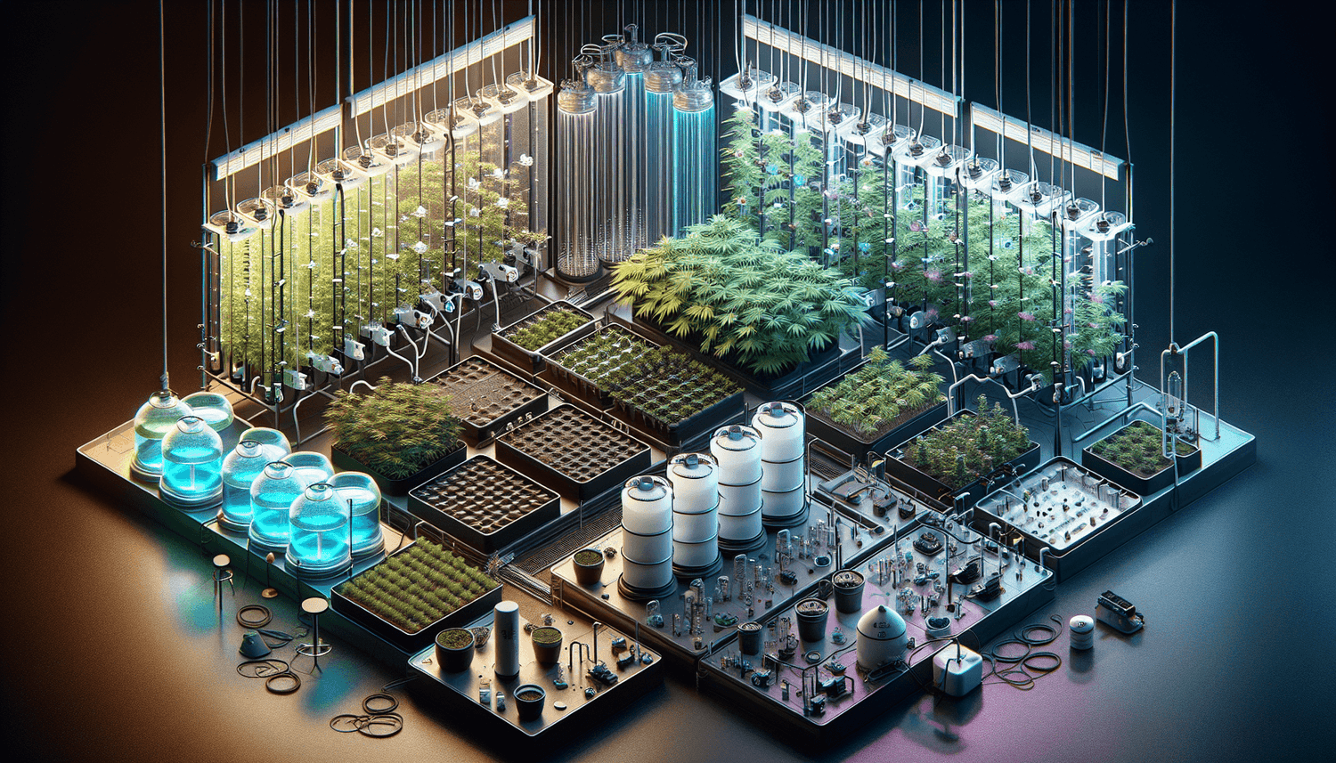 Cannabis Hydro Systeme Vergleich: Finde dein ideales Setup