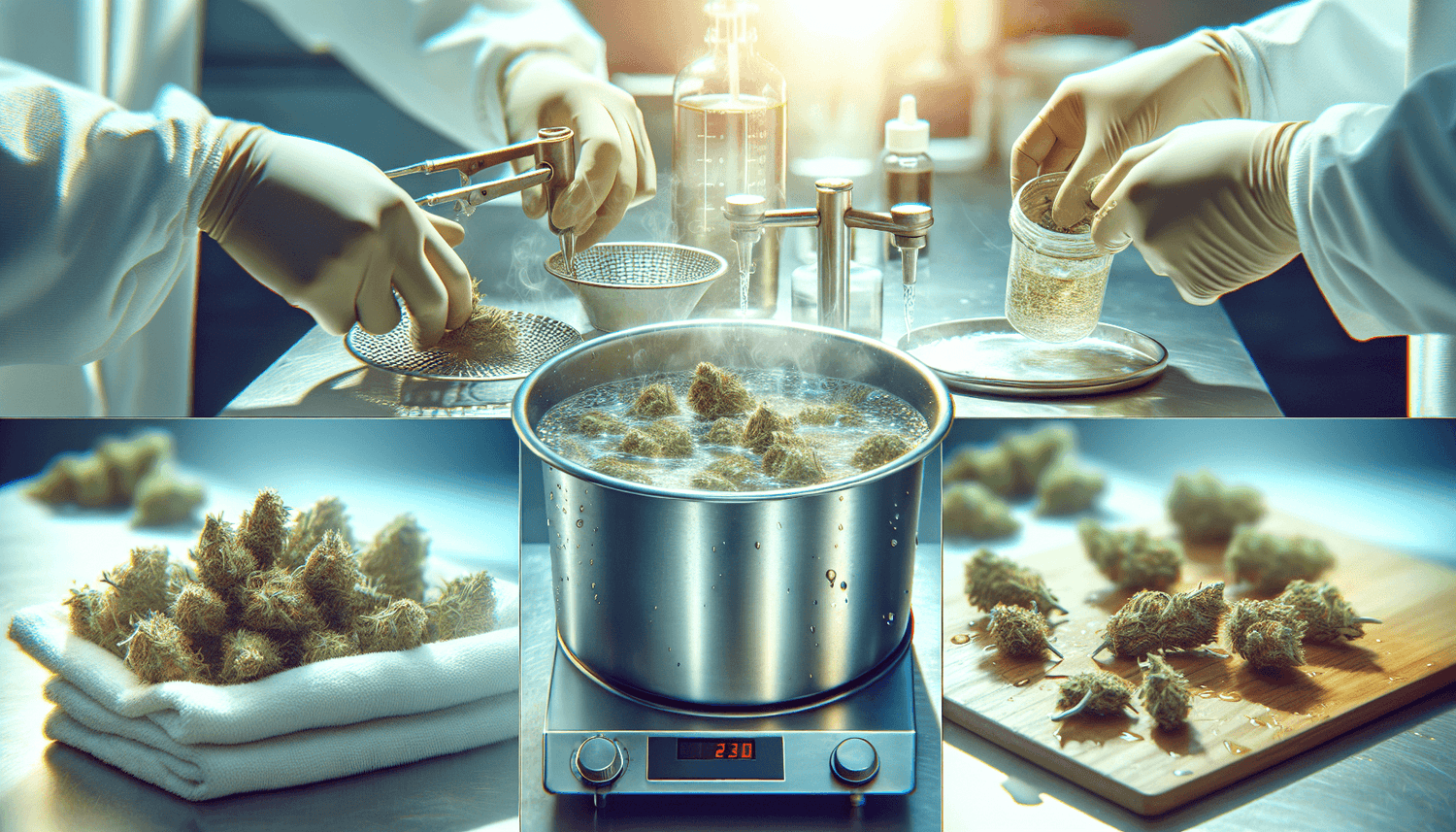 Cannabis Bud Washing Methode: Saubere, reine Blüten - aboutweed