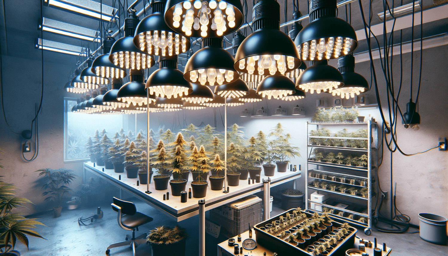 Cannabis Indoor Beleuchtung: Optimales Licht für Top-Erträge