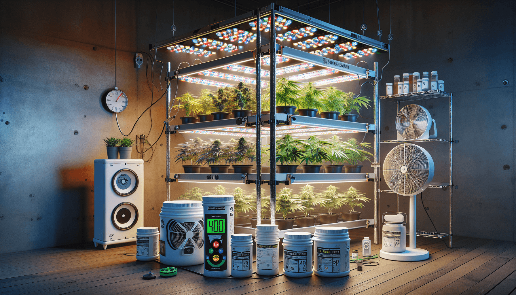 Cannabis Grow Equipment: Essenzielle Ausrüstung