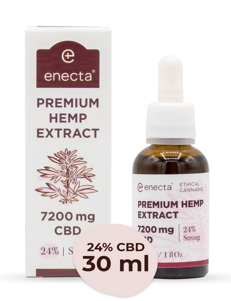 enecta - 24% CBD Naturextrakt Öl