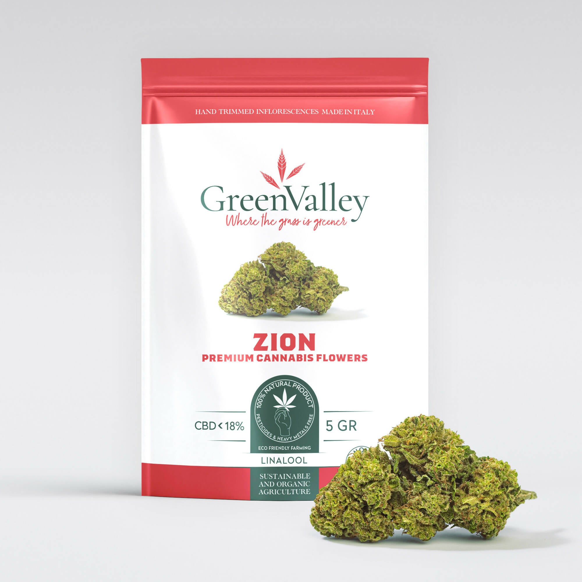 Zion – Italienische CBD Blüten – GreenValley®
