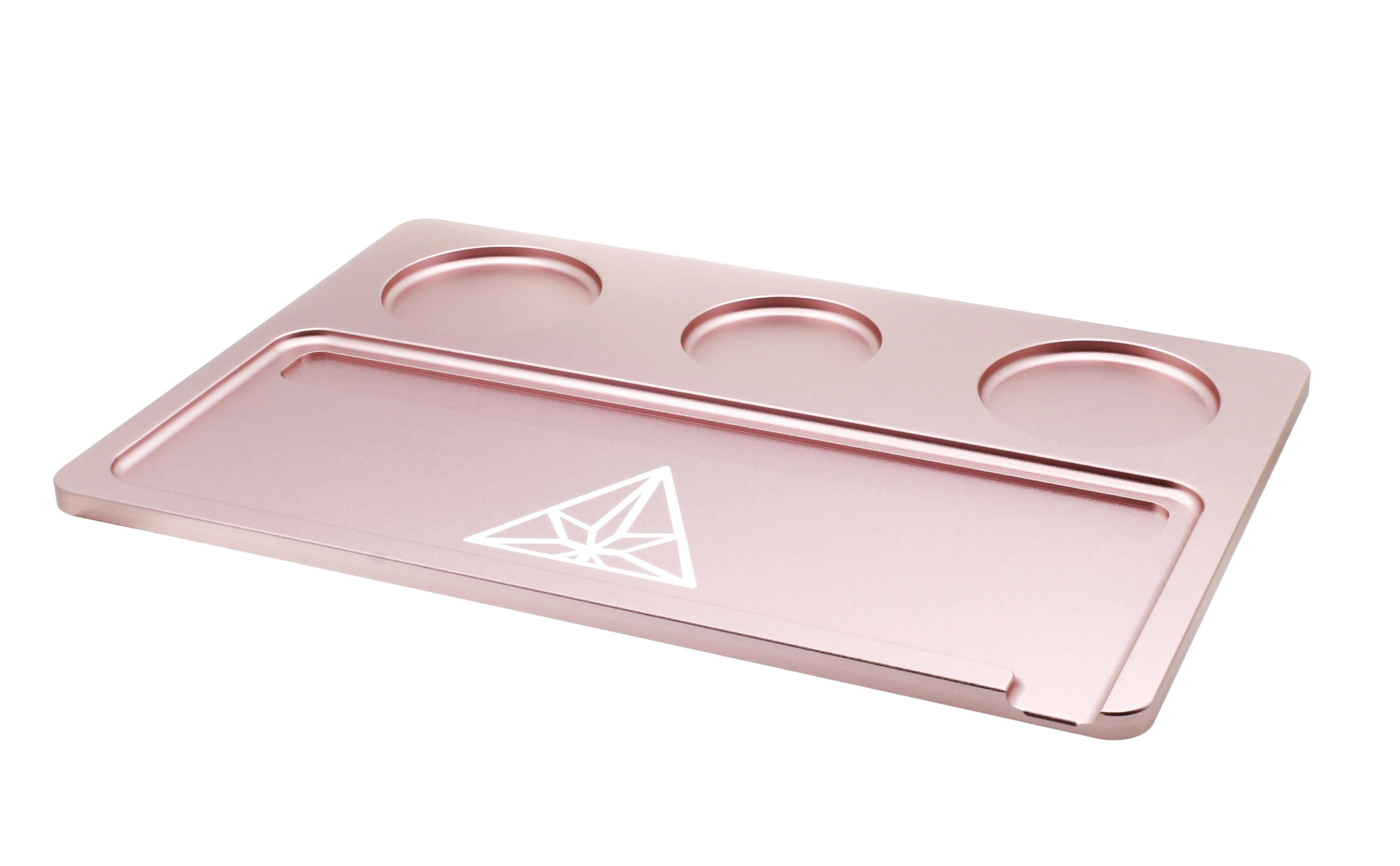 Treez Club High-End Smoking Accessories Herb Rolling Tray Rose - aboutweed