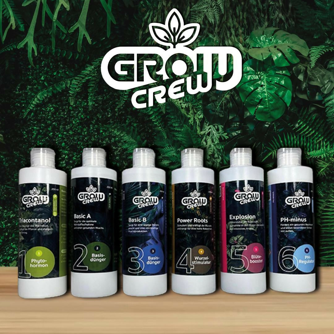 GrowCrew - Starterset | 6 x 250ml