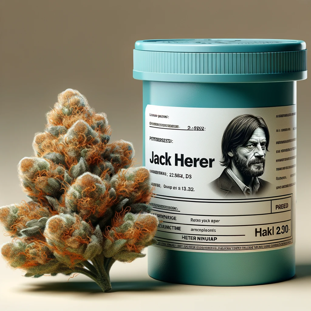 Darth Waider neben Jack Herer Dose