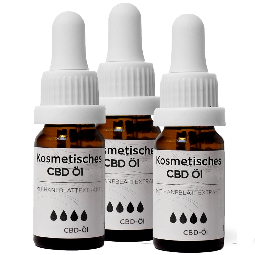 5% CBD Öl - Lucky PURE® - 3x 10ml