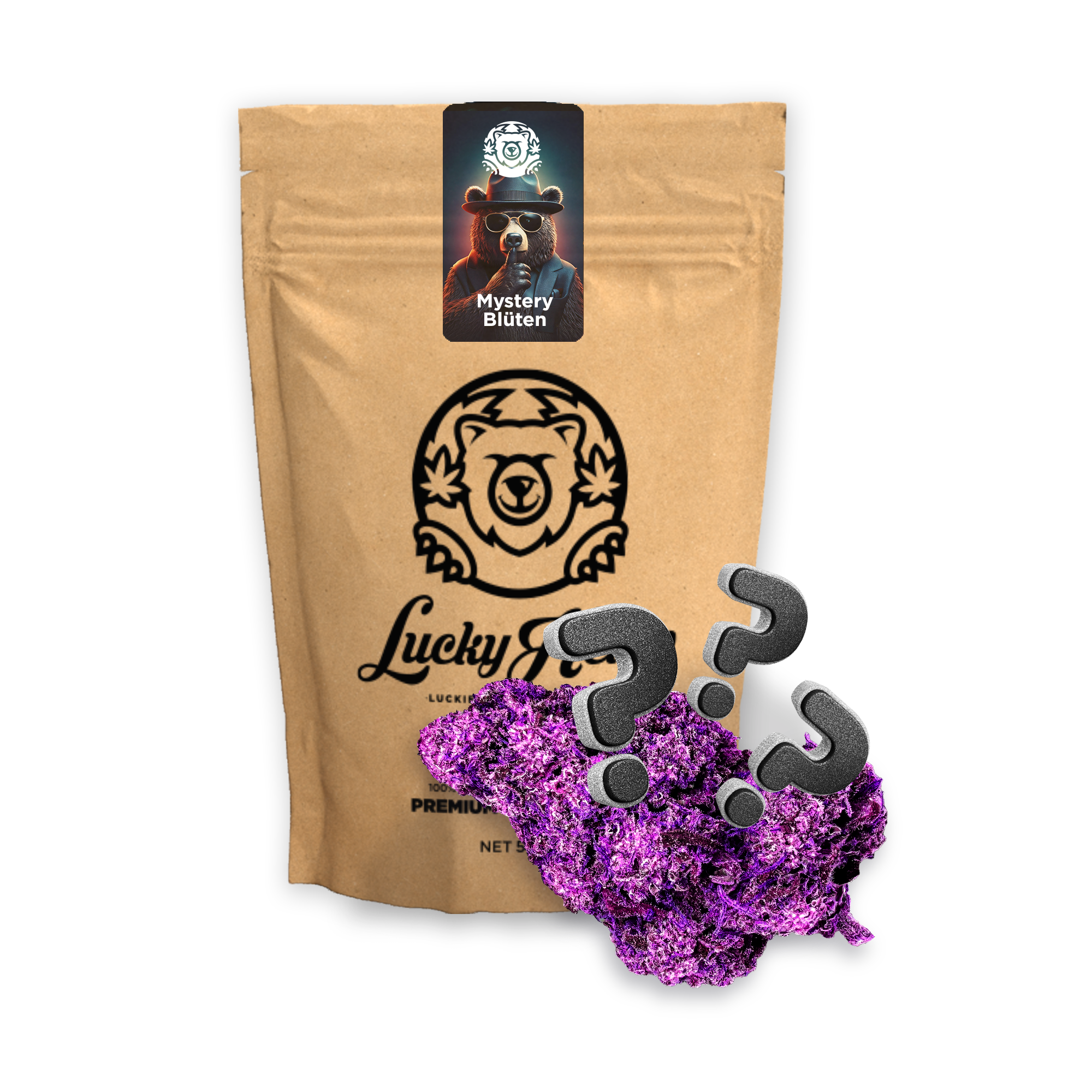 Mystery Strain (Small Buds) Ökopack - 25g