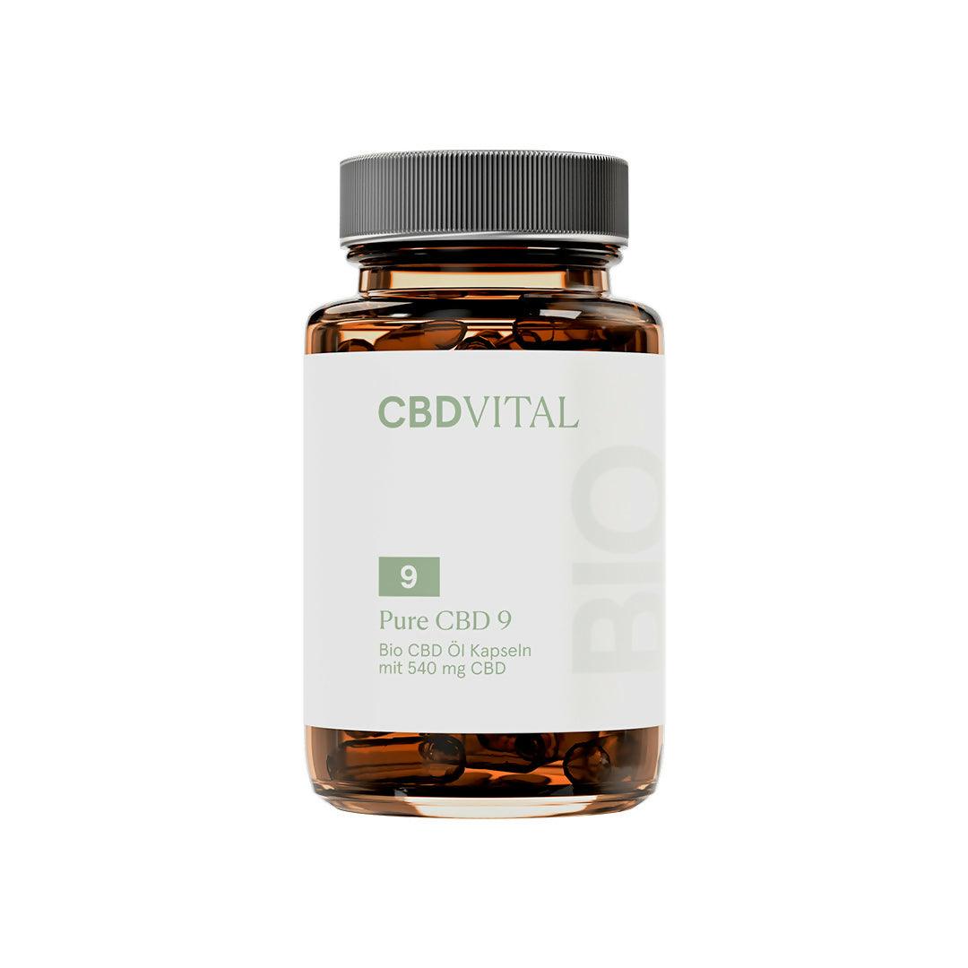 PURE BIO CBD 9 (5%) Kapseln - aboutweed