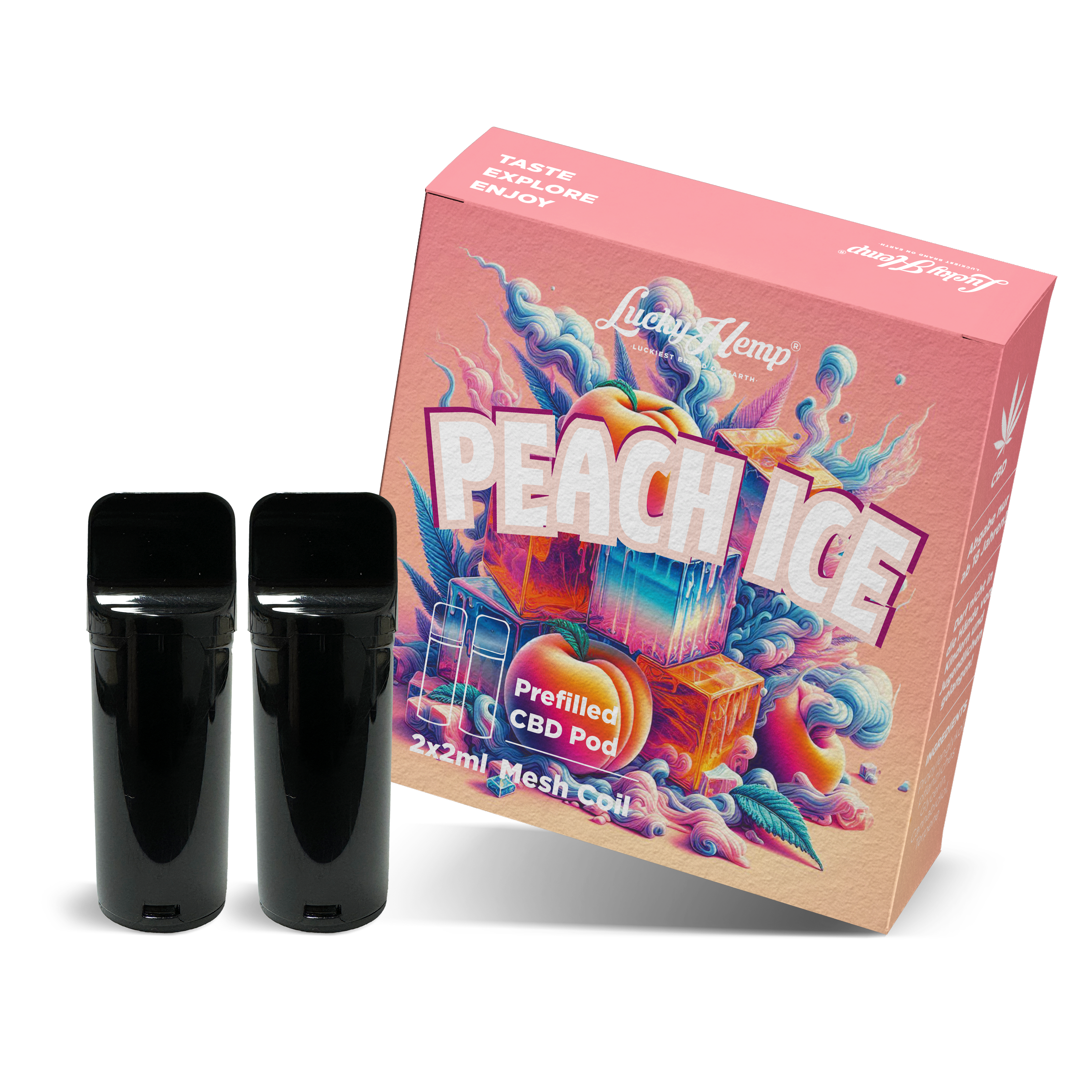 2x Pods Peach Ice