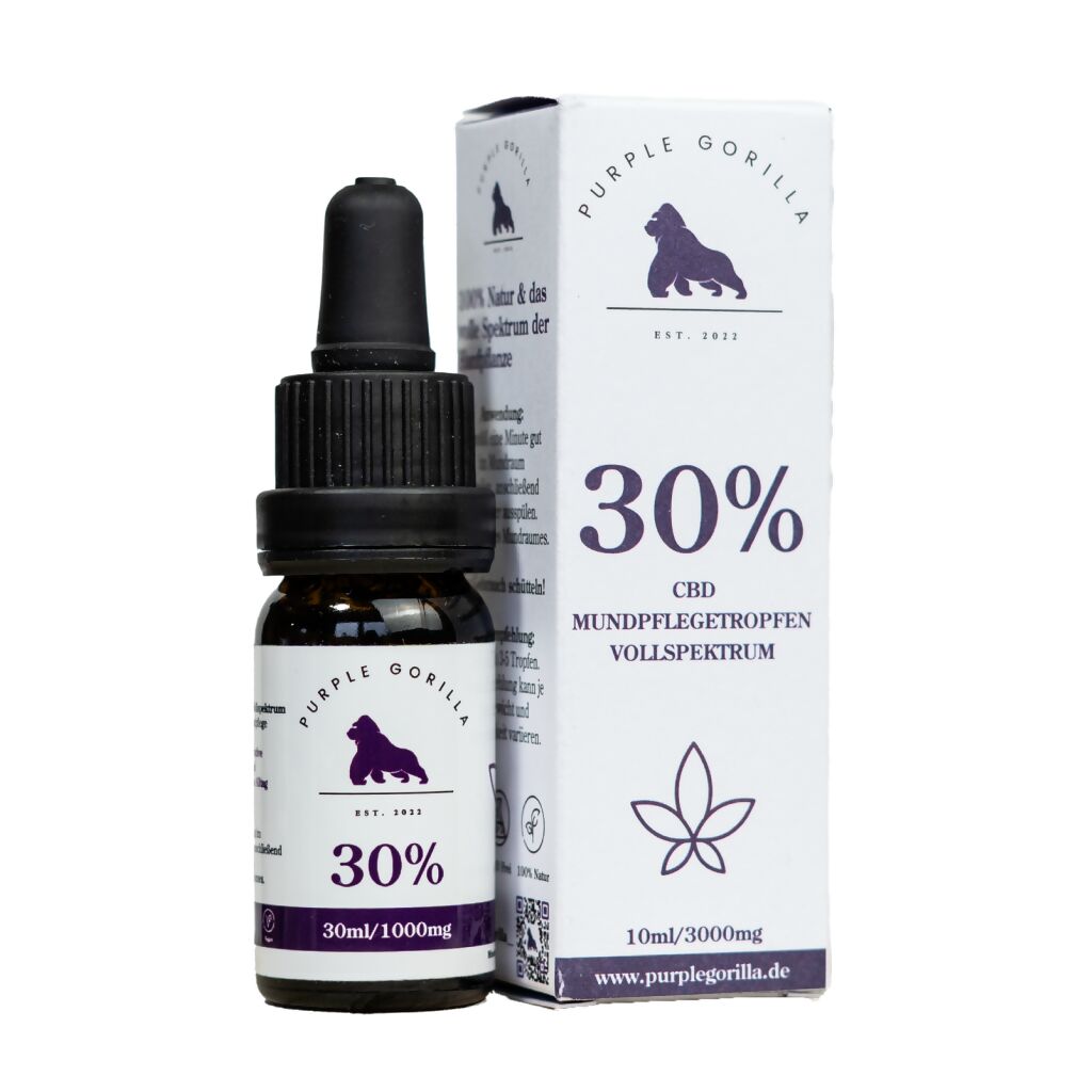 30% CBD Full Spectrum Oil Purple Gorilla
