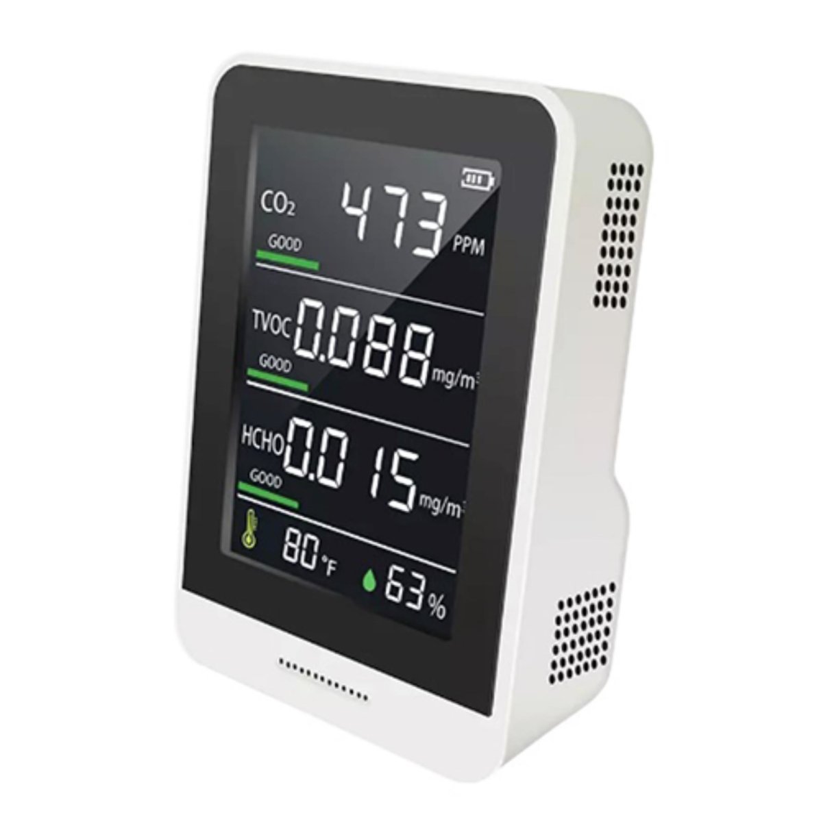 Lux C02, Thermo- und Hygrometer