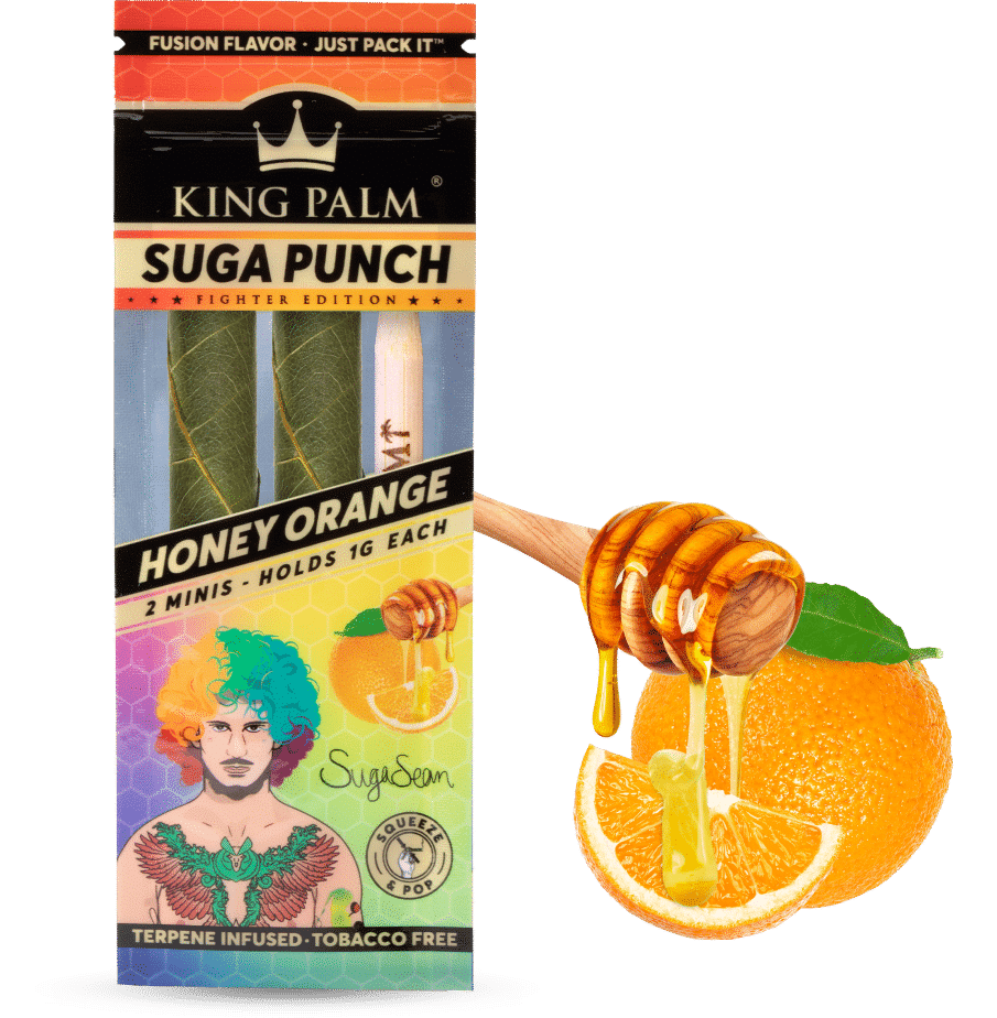 King Palm 2 Mini Rolls Suga Punch Sean O´Malley Edition