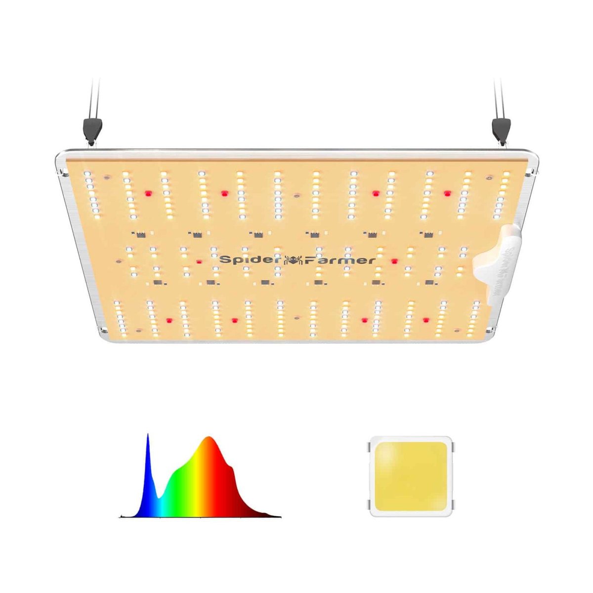 Spider Farmer SF1000D 100W Full Spectrum LED Grow Light