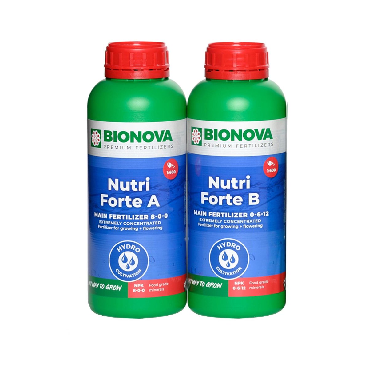Bionova Nutri Forte A + B Hydro 250ml, 1L, 5L, 20L