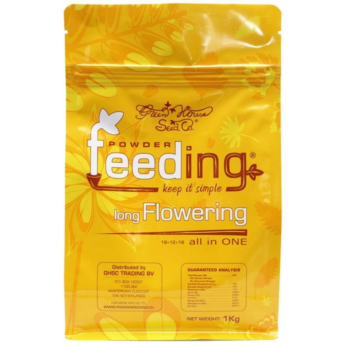 Green House Powder Feeding long Flowering