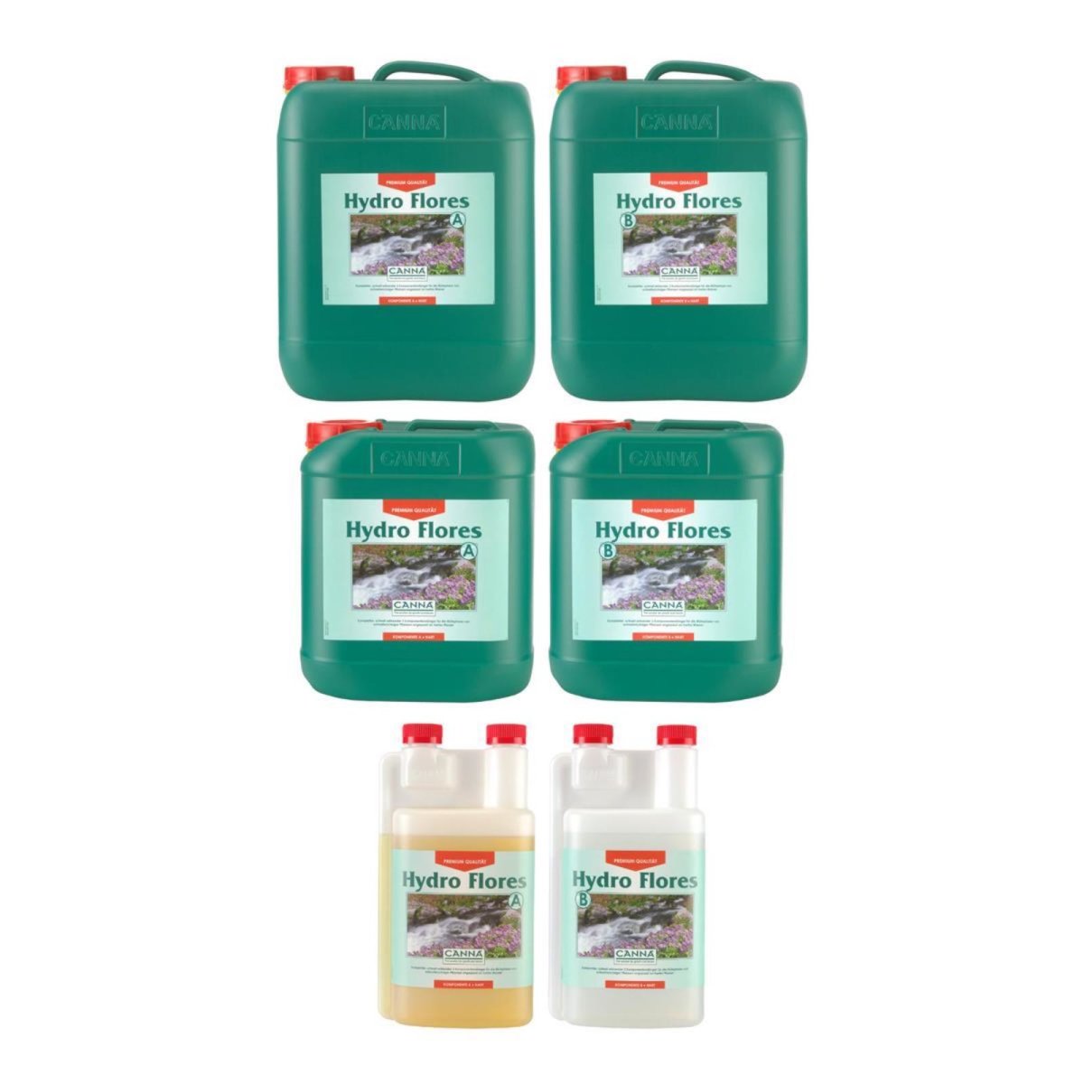 CANNA Hydro Flores A&B (Weiches Wasser)