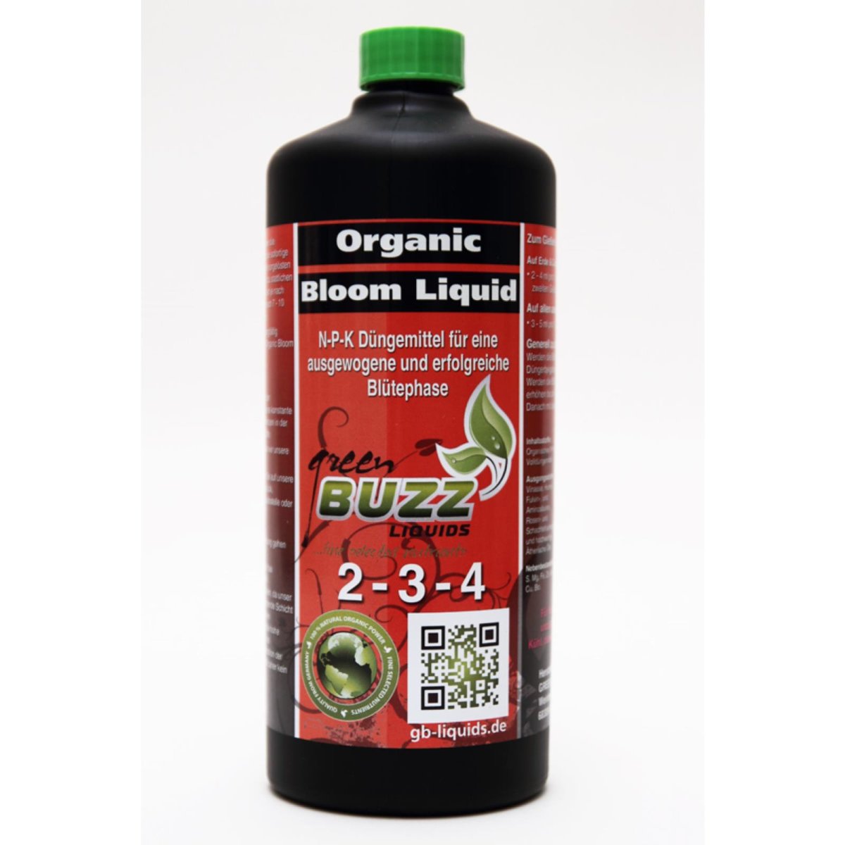 Green Buzz Liquids Organic Bloom Liquid 1 Liter