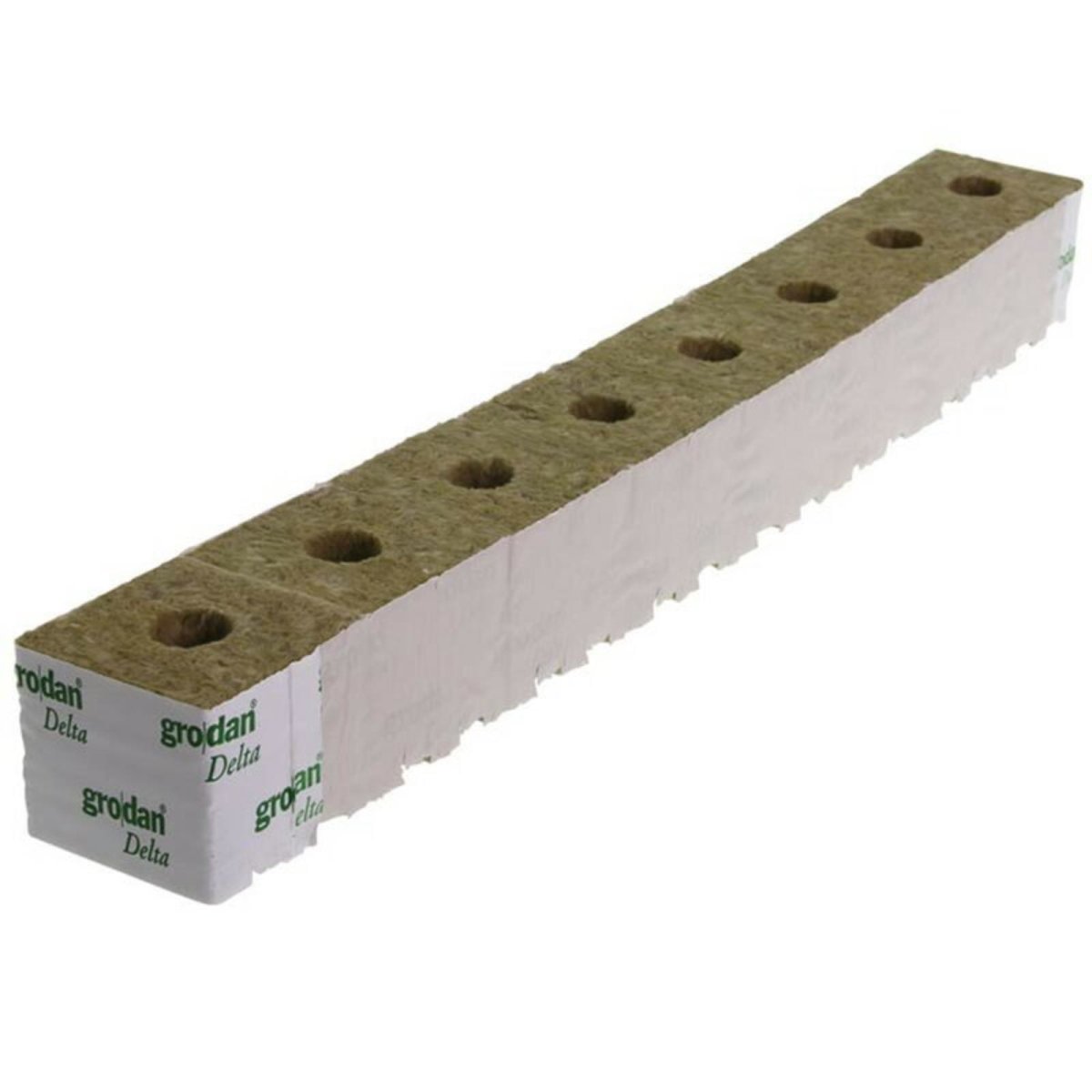 Grodan Steinwollblock 7,5x7,5x6,5 cm kleines Loch