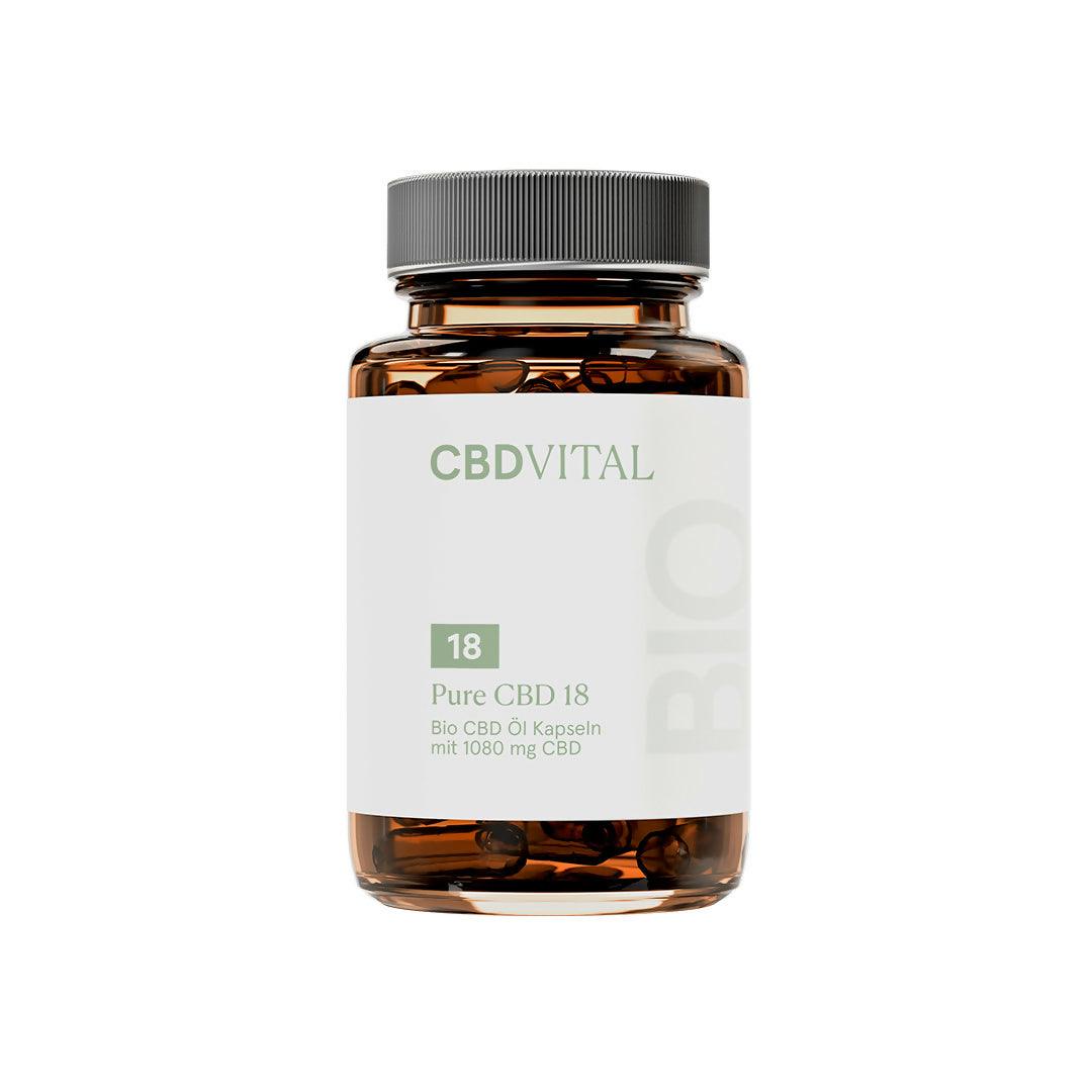 PURE BIO CBD 18 (10%) Kapseln - aboutweed