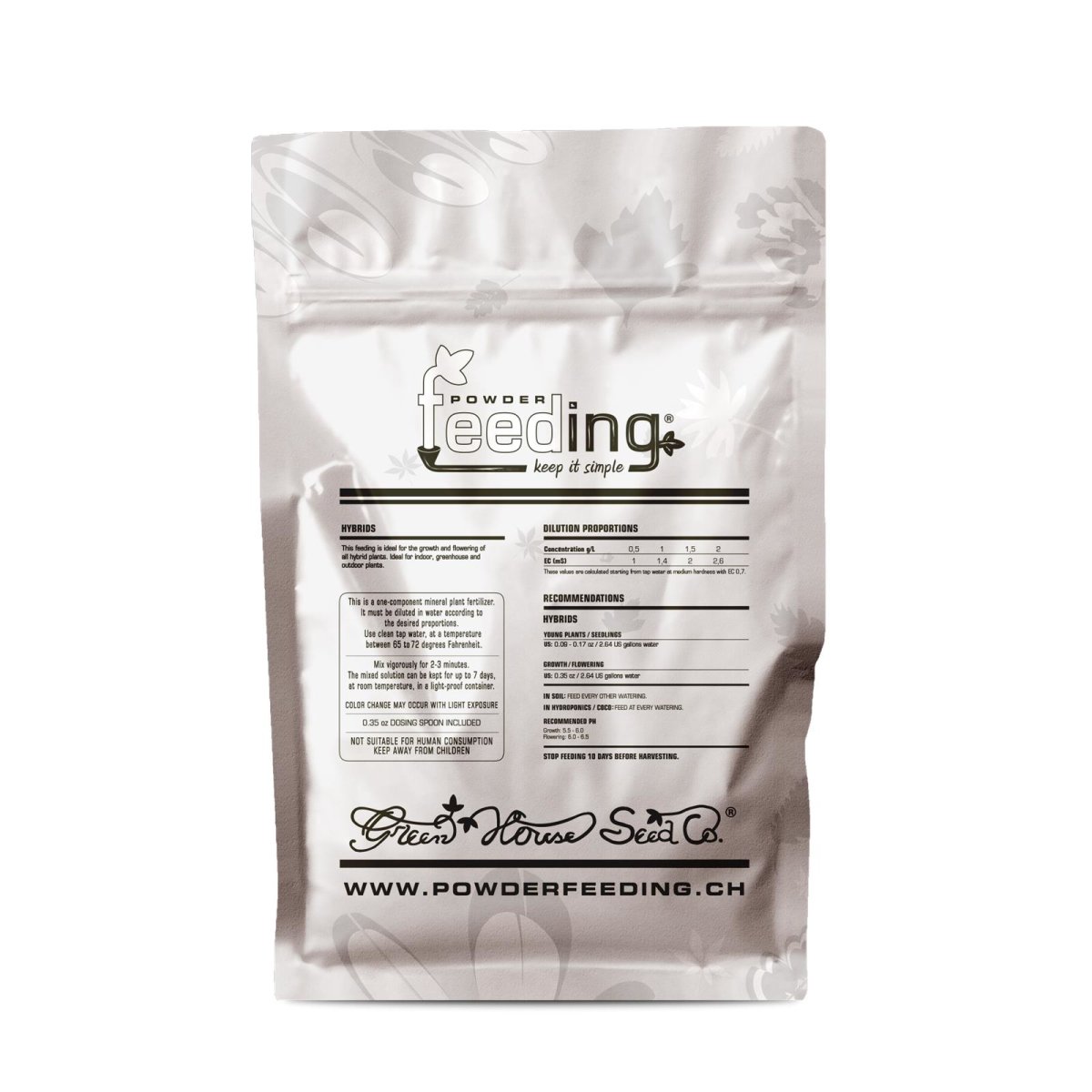 Green House Powder Feeding Hybrids 125 g