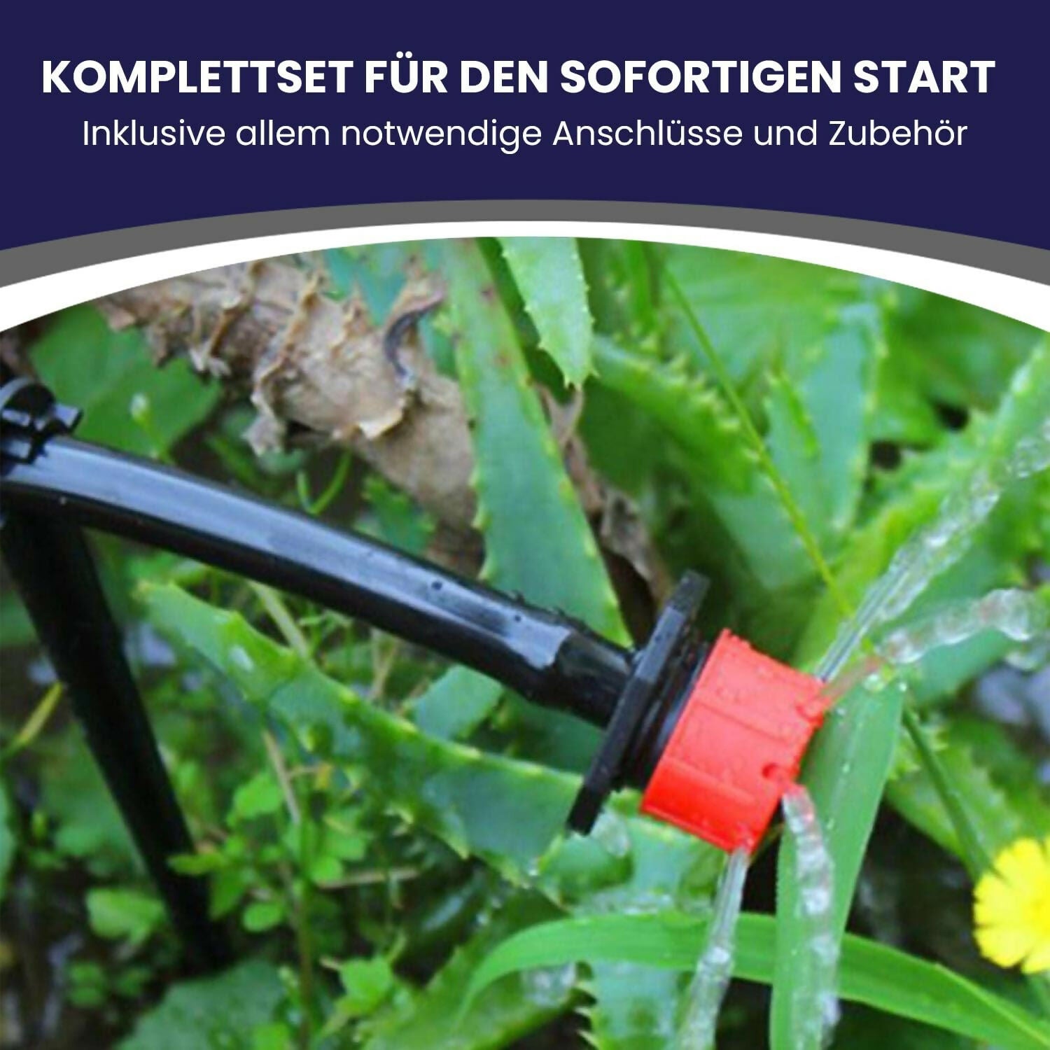 Treez Tools elektronisches Bewässerungsset inklusive Zubehör für einfache und präzise Gartenbewässerung.