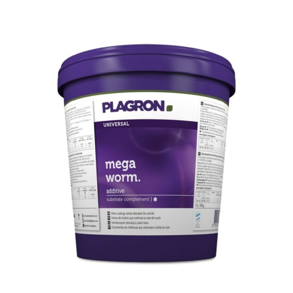 Plagron Mega Worm 1L, 5L und 25 Liter