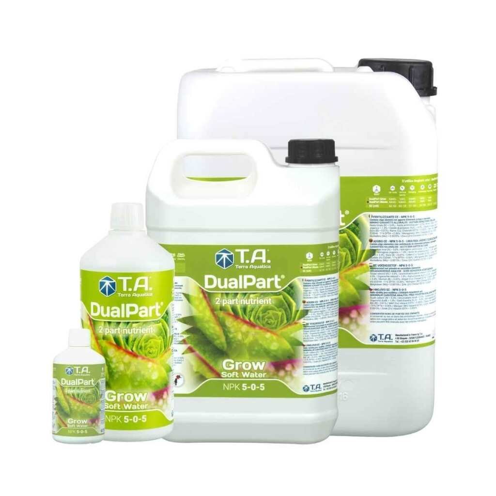 Terra Aquatica (GHE) DualPart Grow Soft Water 500ml, 1L und 5L