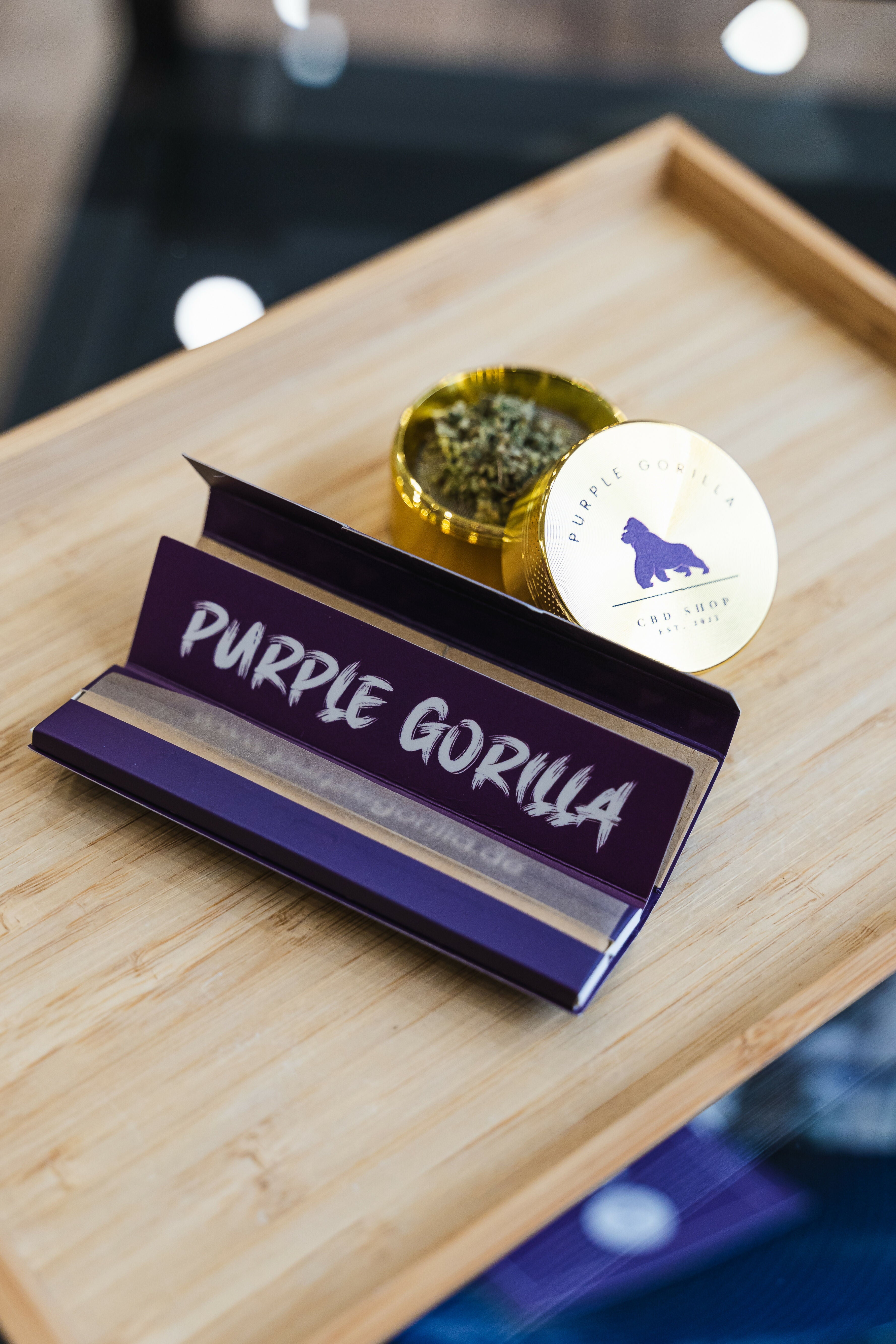 Purple Gorilla Gold Grinder